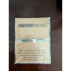 Fitness Metal Bracelet